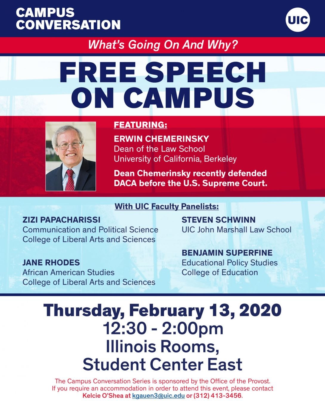 Campus Conversation Feb. 13, 2020: Free Speech on Campus