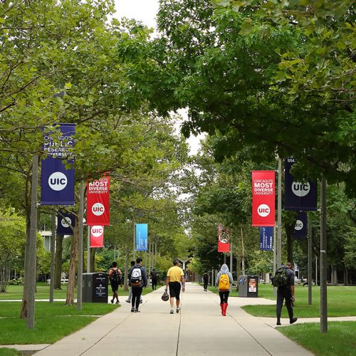 Campus banners